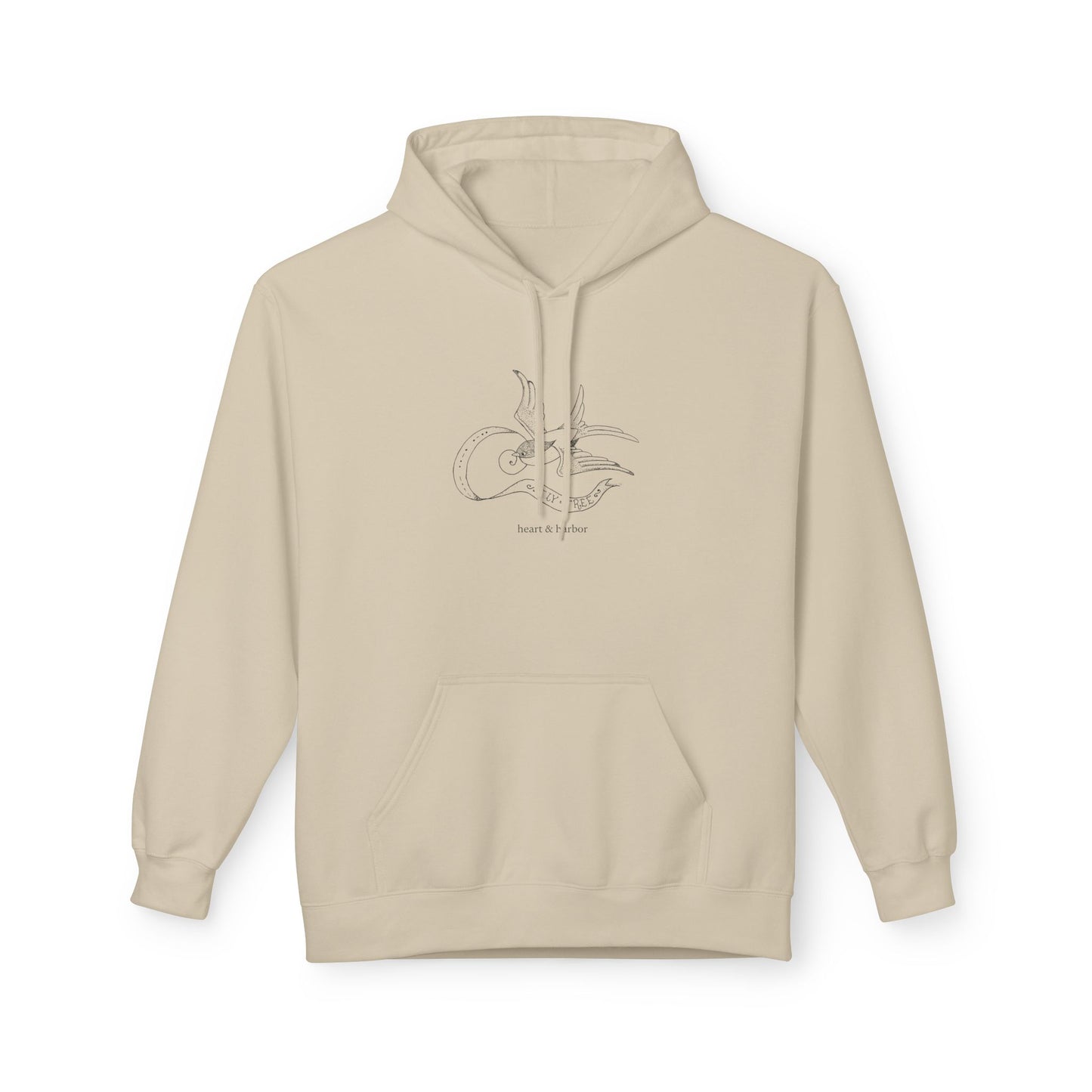 Swallow| Hoodie| Unisex | Traditional Tattoo Art | Fly Free | Multiple Colors