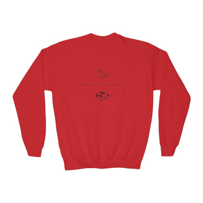 Chicken & Pig | Kids Crewneck Sweatshirt | Hand-Drawn | Heart & Harbor