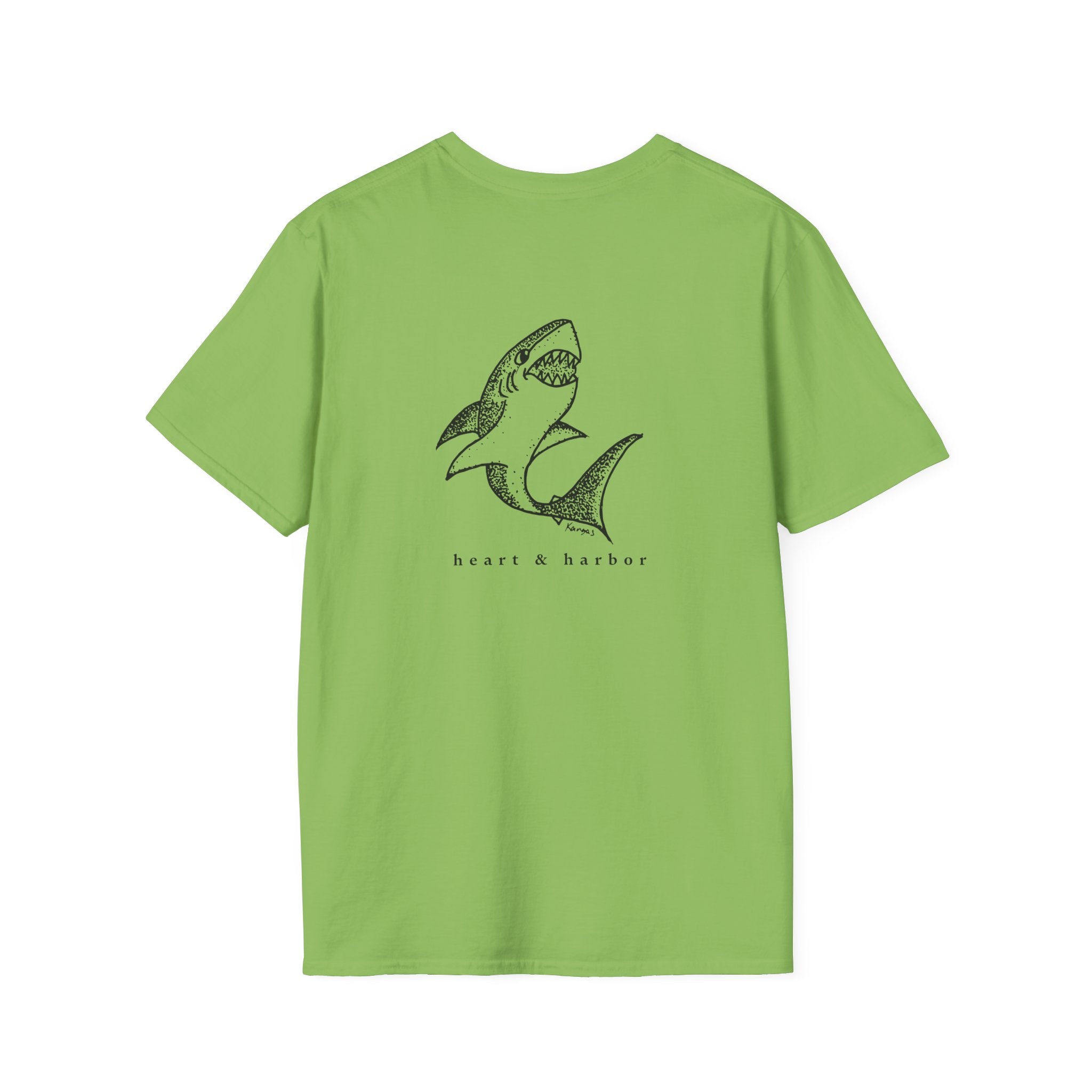 Shark - T-Shirt - Unisex (Back Design)