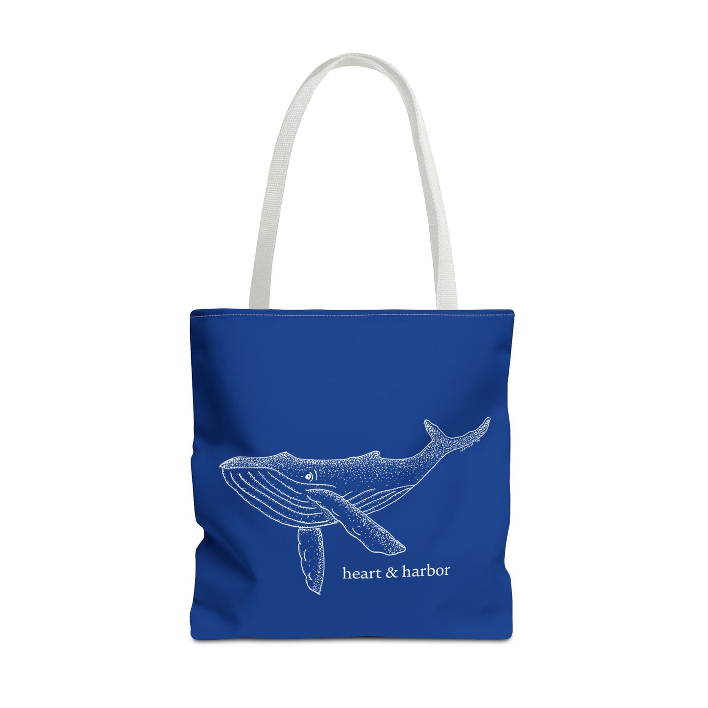 Whale Tote Bag - Navy