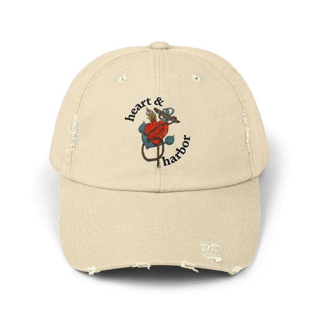 Distressed Cap - Heart & Harbor Design