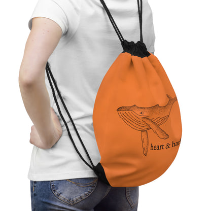 Whale Drawstring Bag
