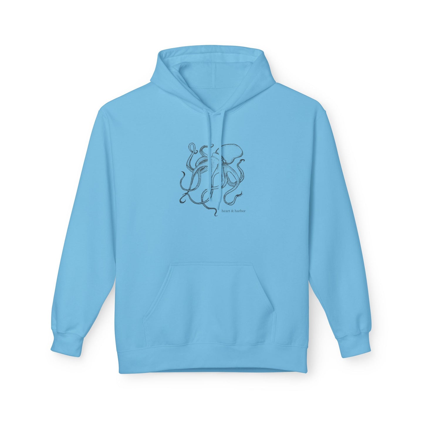 Octopus Hoodie - Dark Ink