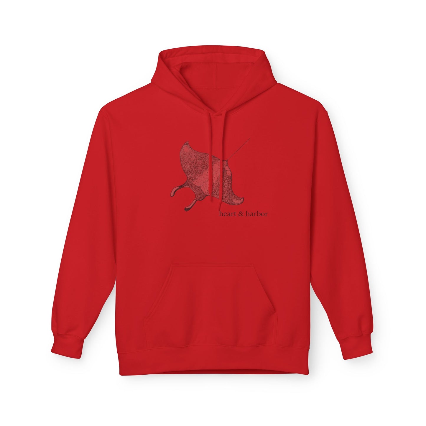 Manta Ray Hoodie - Dark Ink - Multiple Colors
