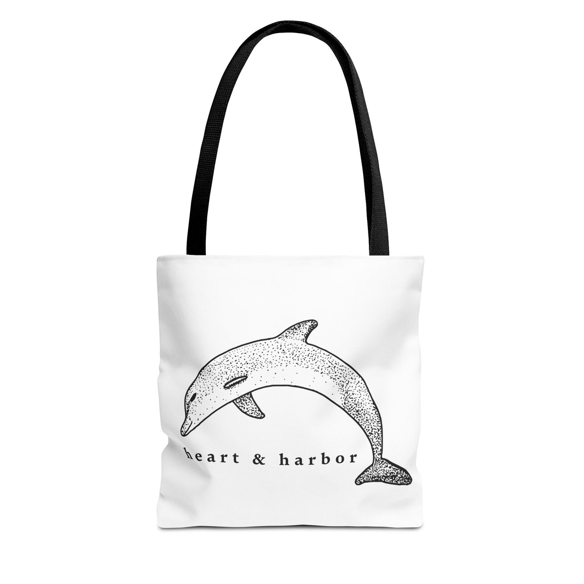 Dolphin - White Tote Bag