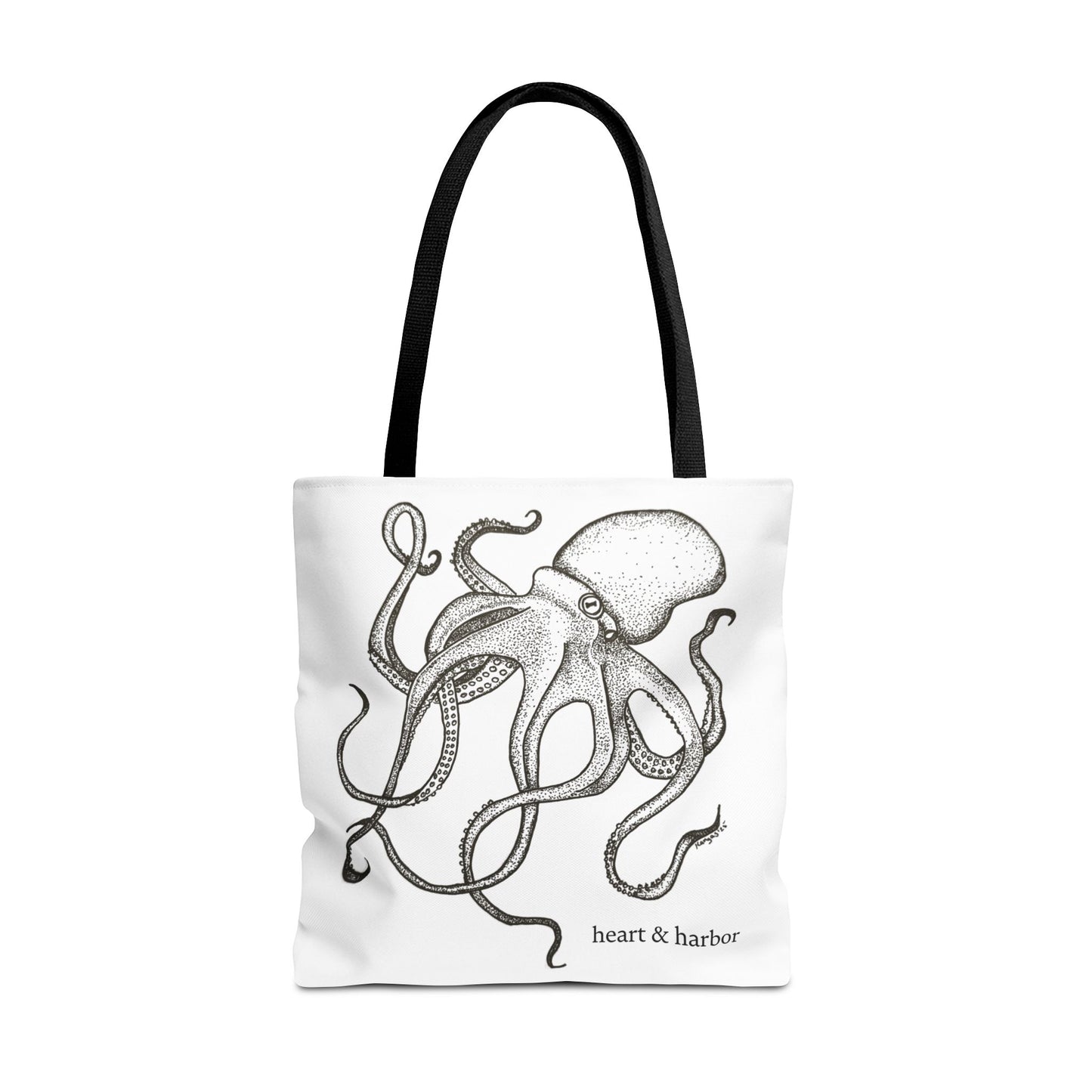 Octopus Tote - White