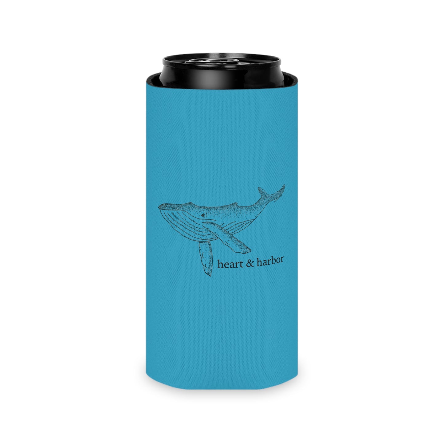 Whale art can cooler