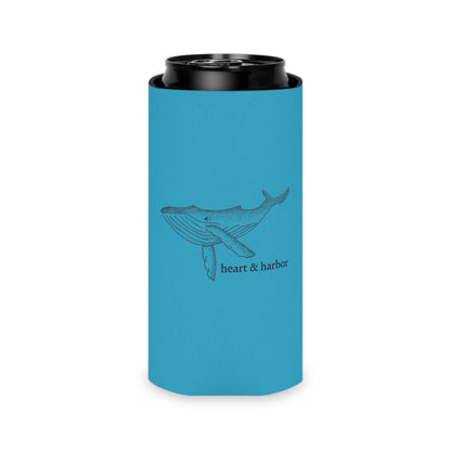 Whale art can cooler
