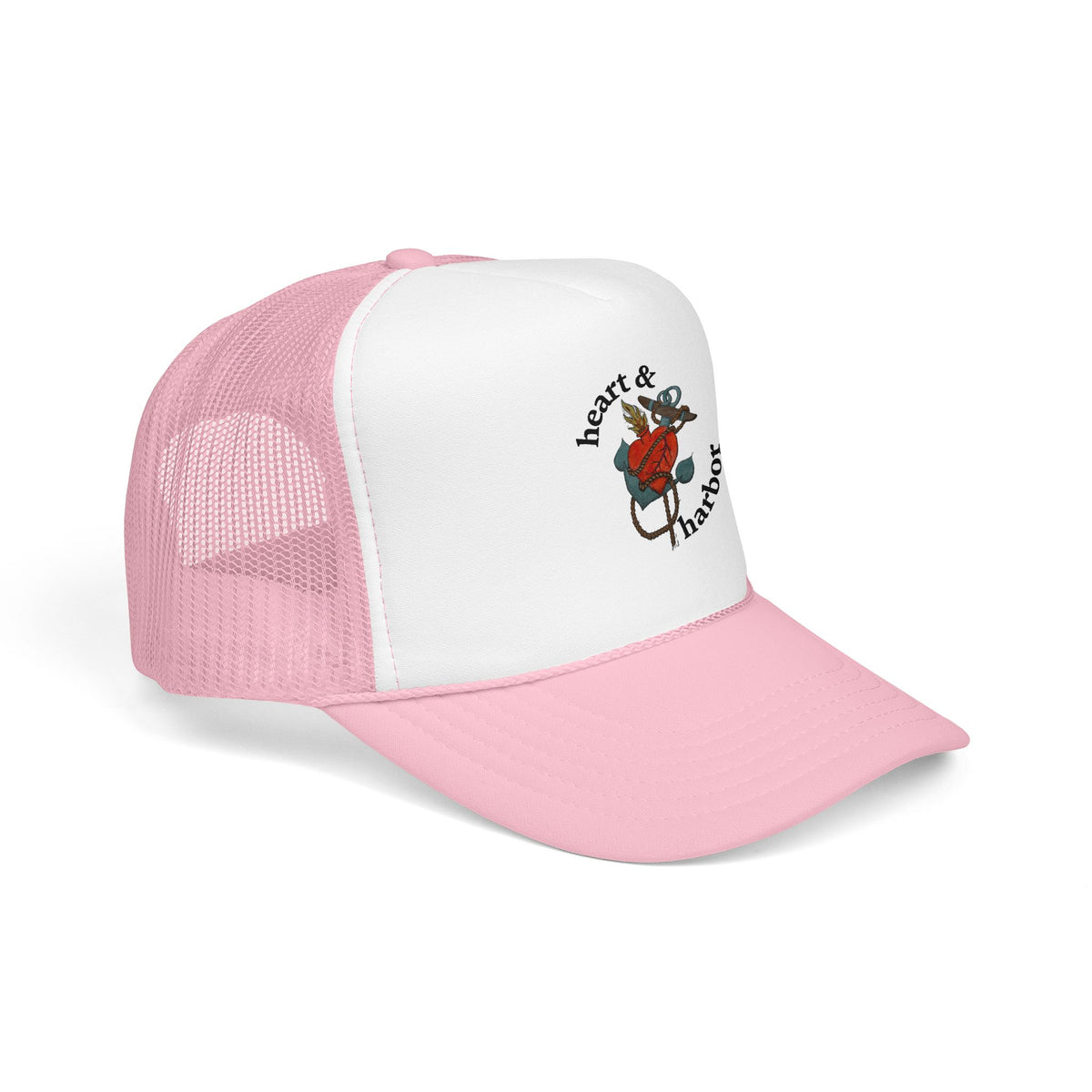 Heart & Harbor Mark Trucker Hat