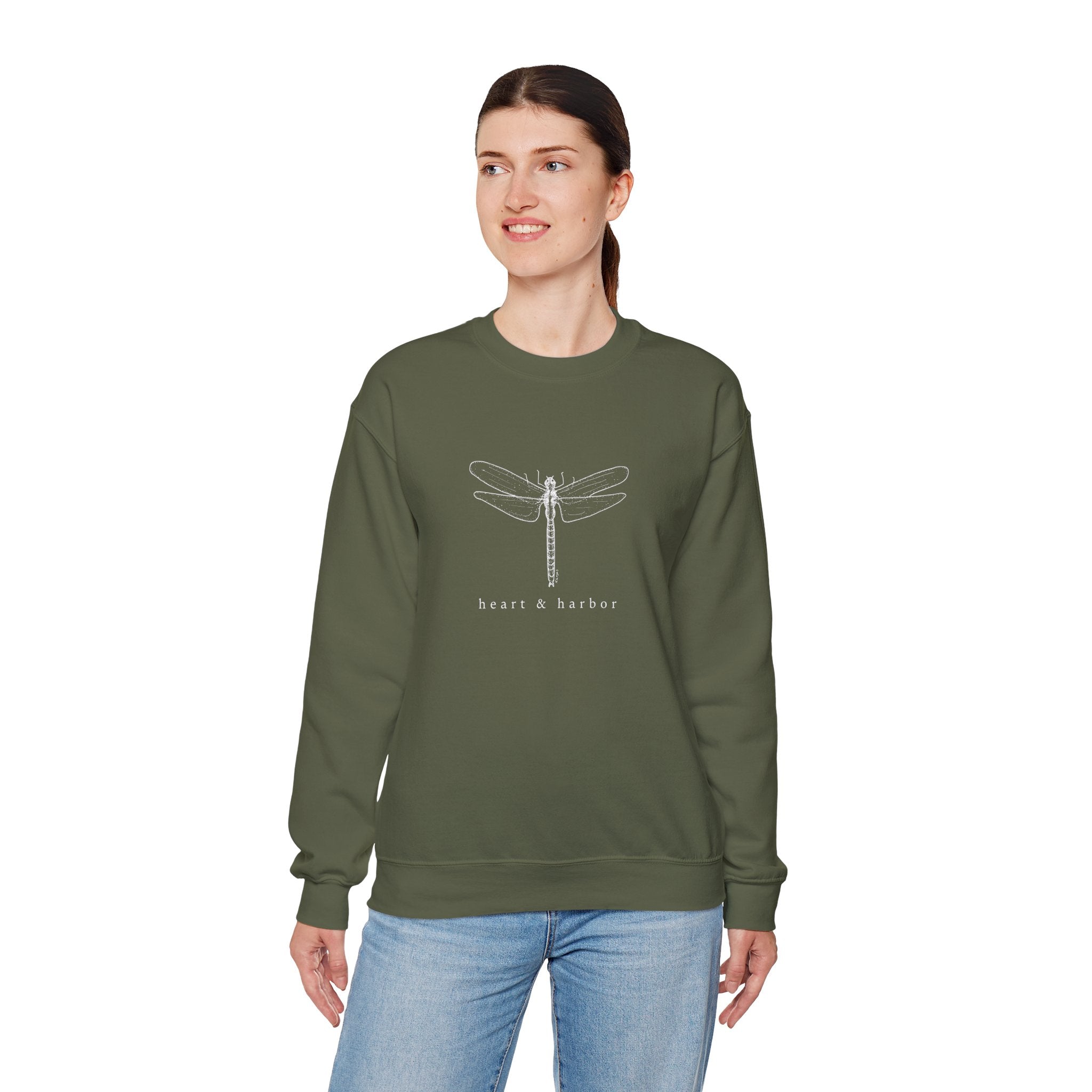 Drift Dragonfly - Crewneck Fleece
