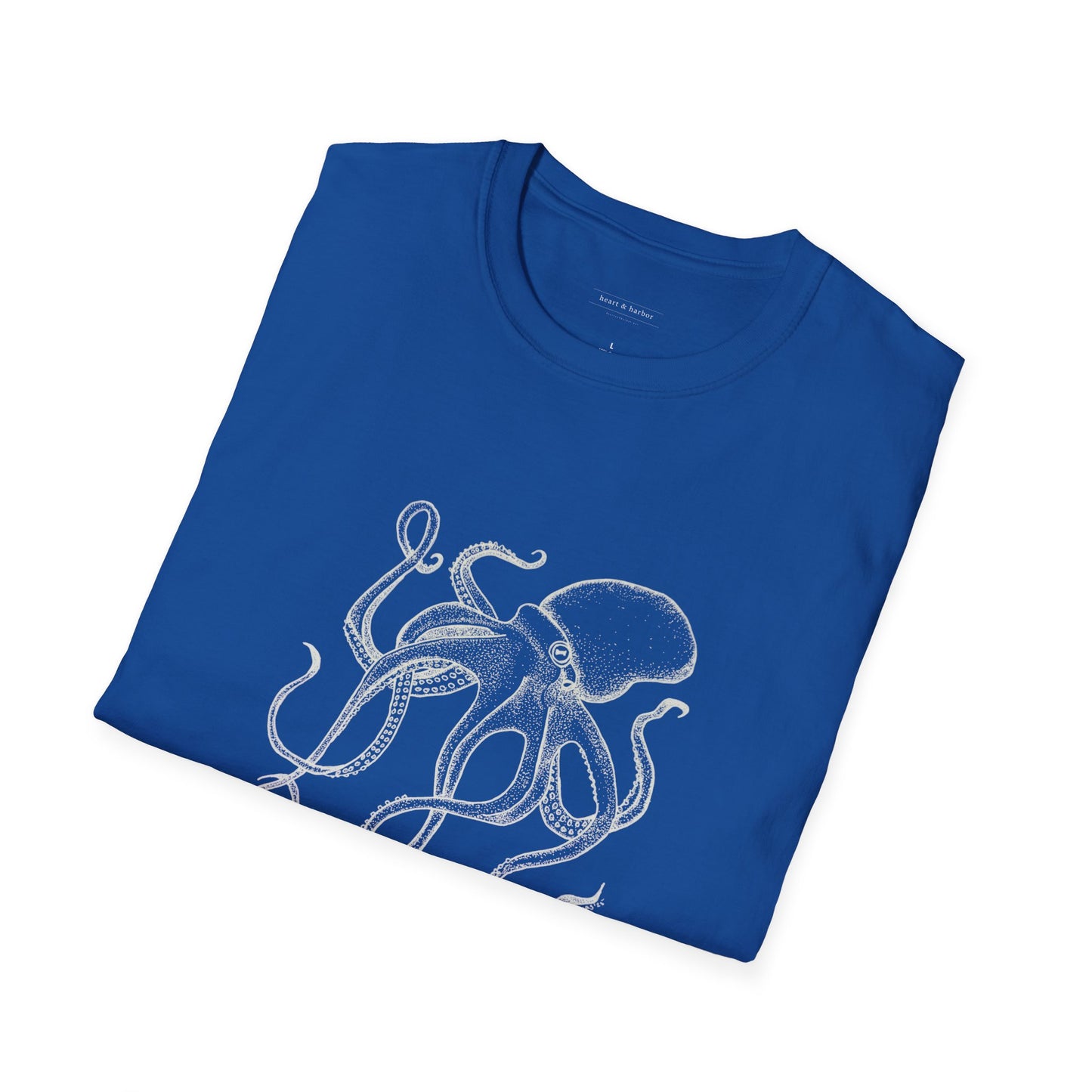 Octopus T-Shirt - Dark Shirt/Light Print Version