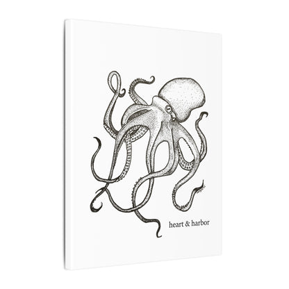 Canvas Wall Art Octopus Print