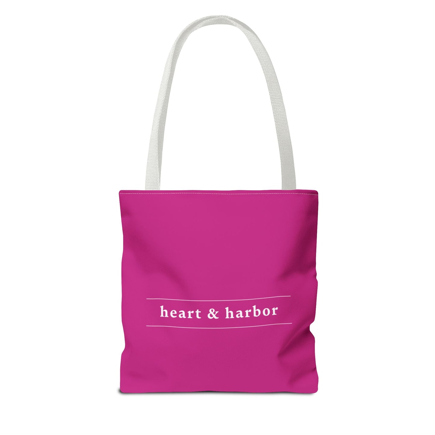 Whale Tote Bag - Pink