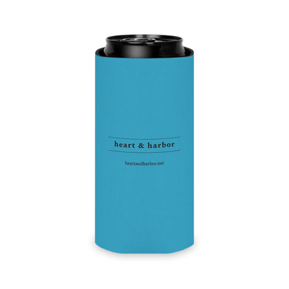 Whale art can cooler