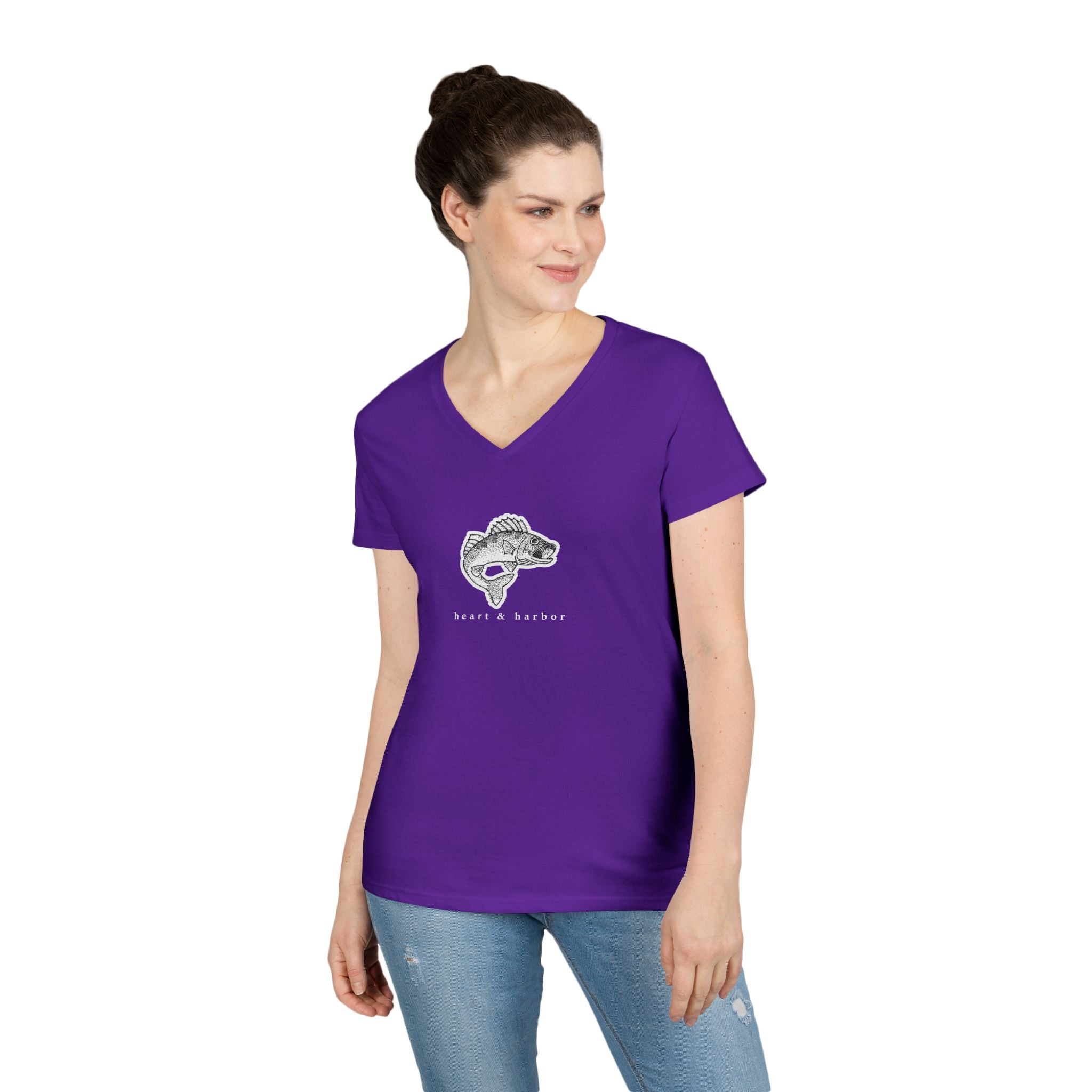 Fishstringer's Favorite- Ladies V-Neck