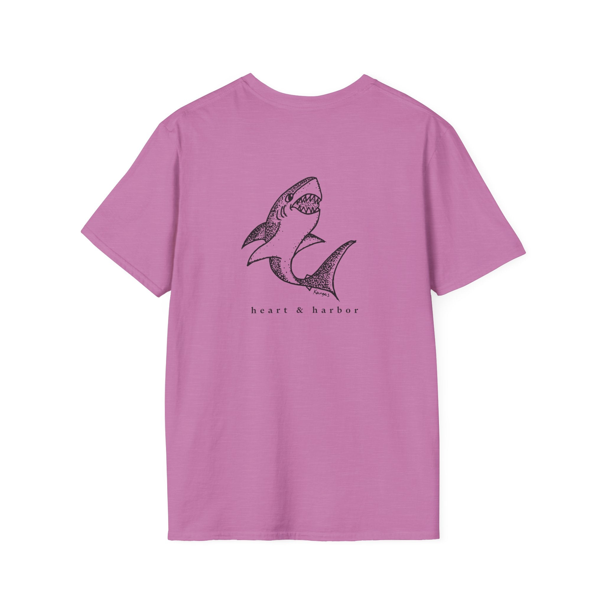 Shark - T-Shirt - Unisex (Back Design)