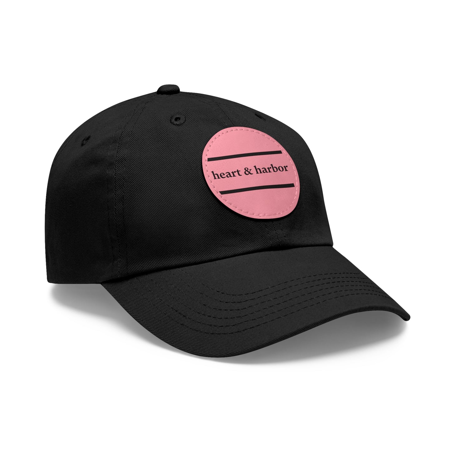 Heart and harbor logo patch hat