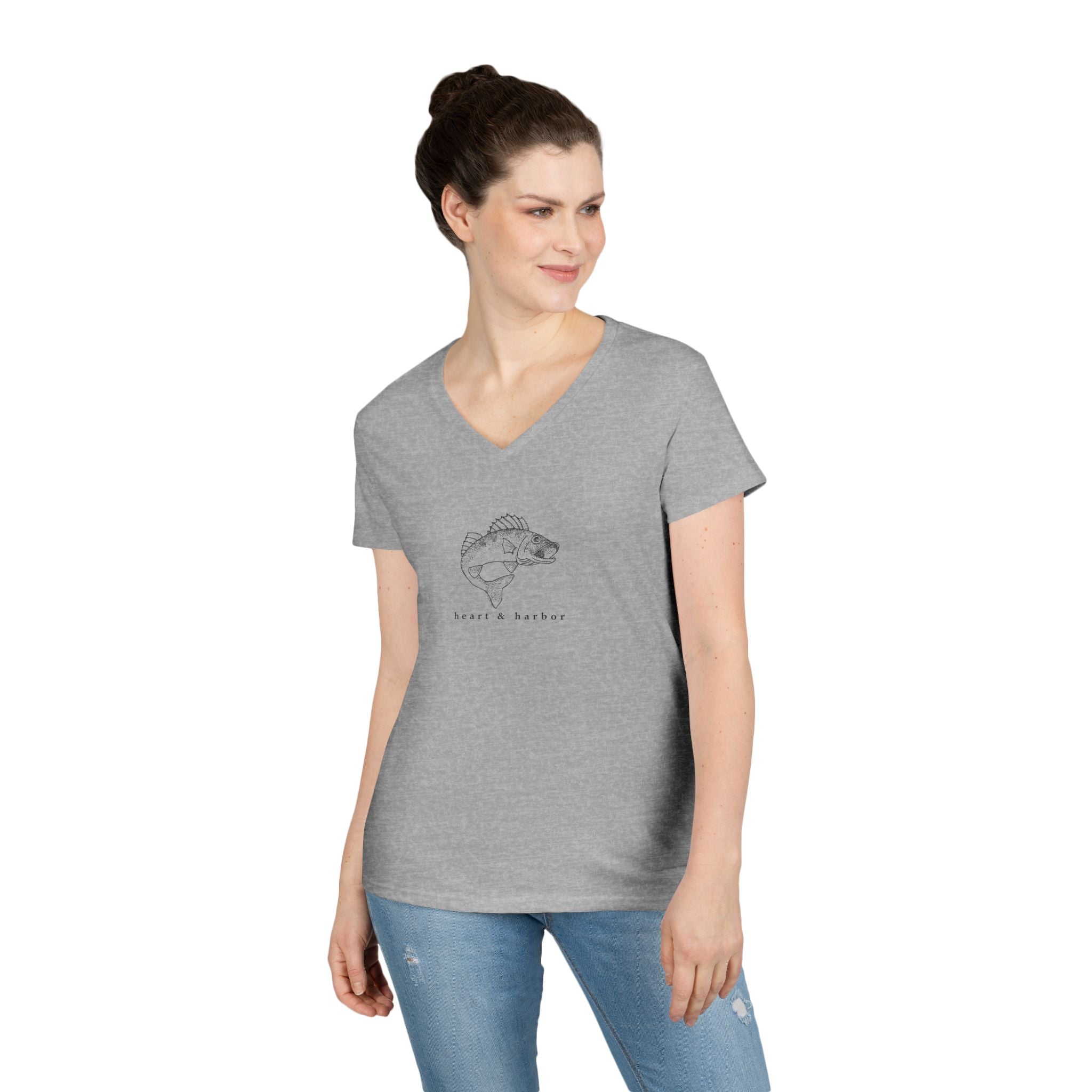 Fishstringer's Favorite- Ladies V-Neck