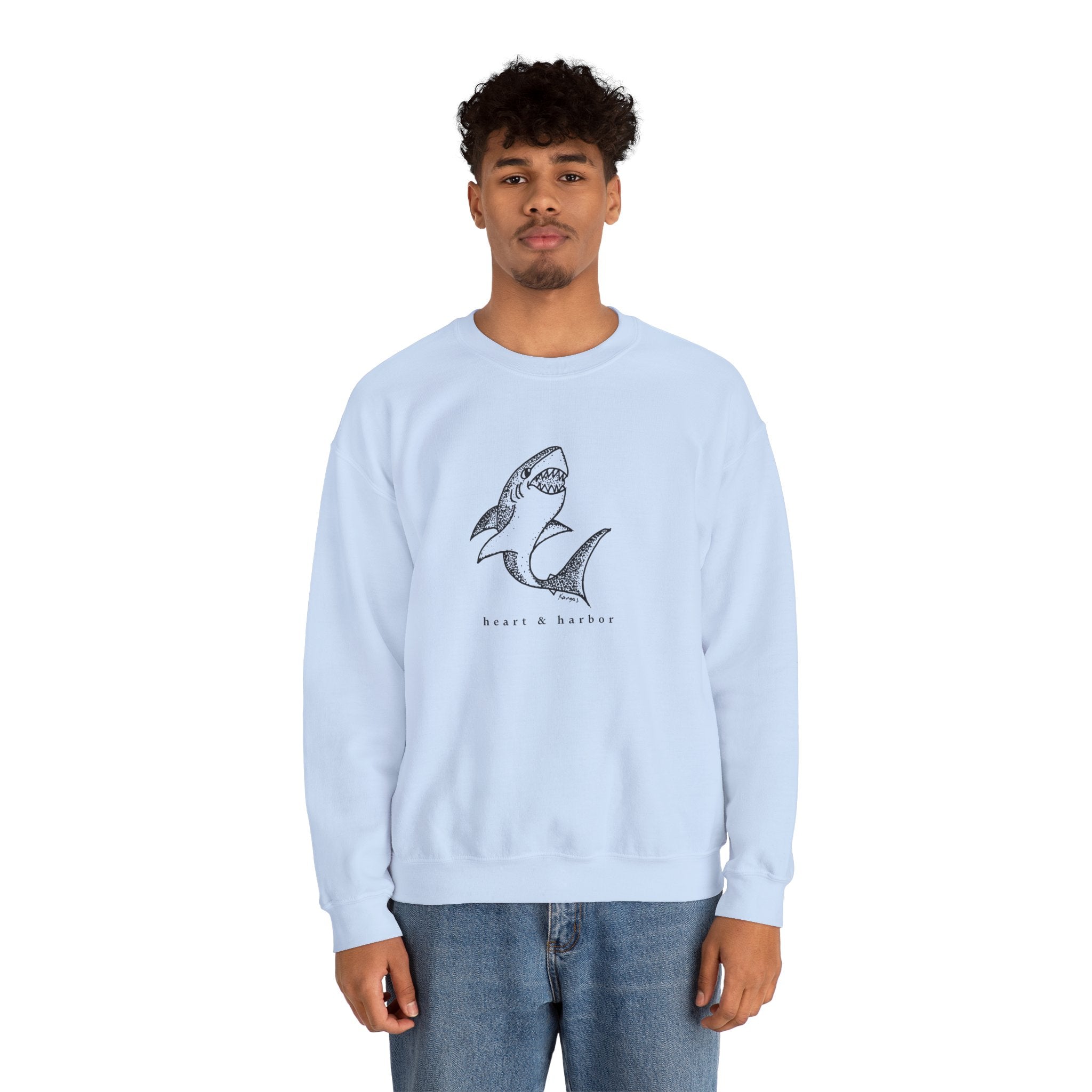 Sharky - Crewneck Fleece
