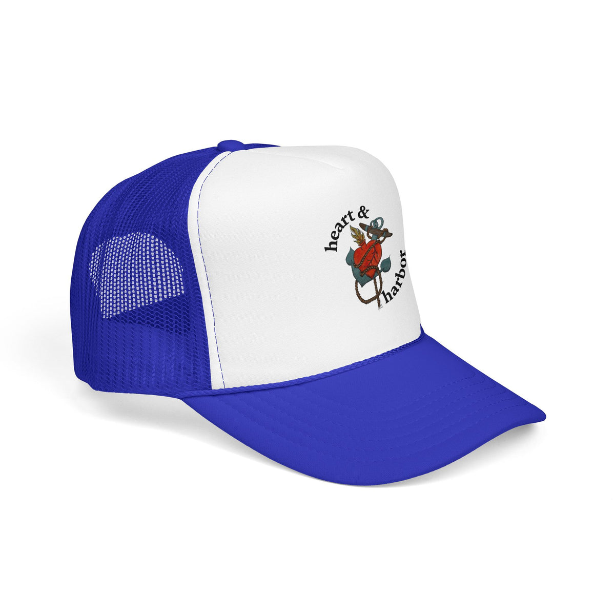 Heart & Harbor Mark Trucker Hat
