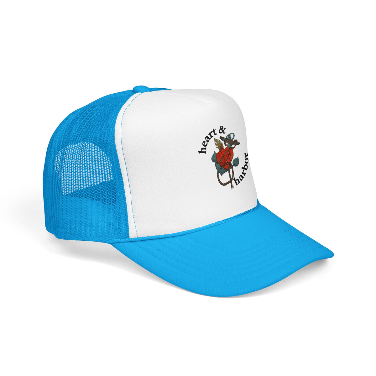 Heart & Harbor Mark Trucker Hat