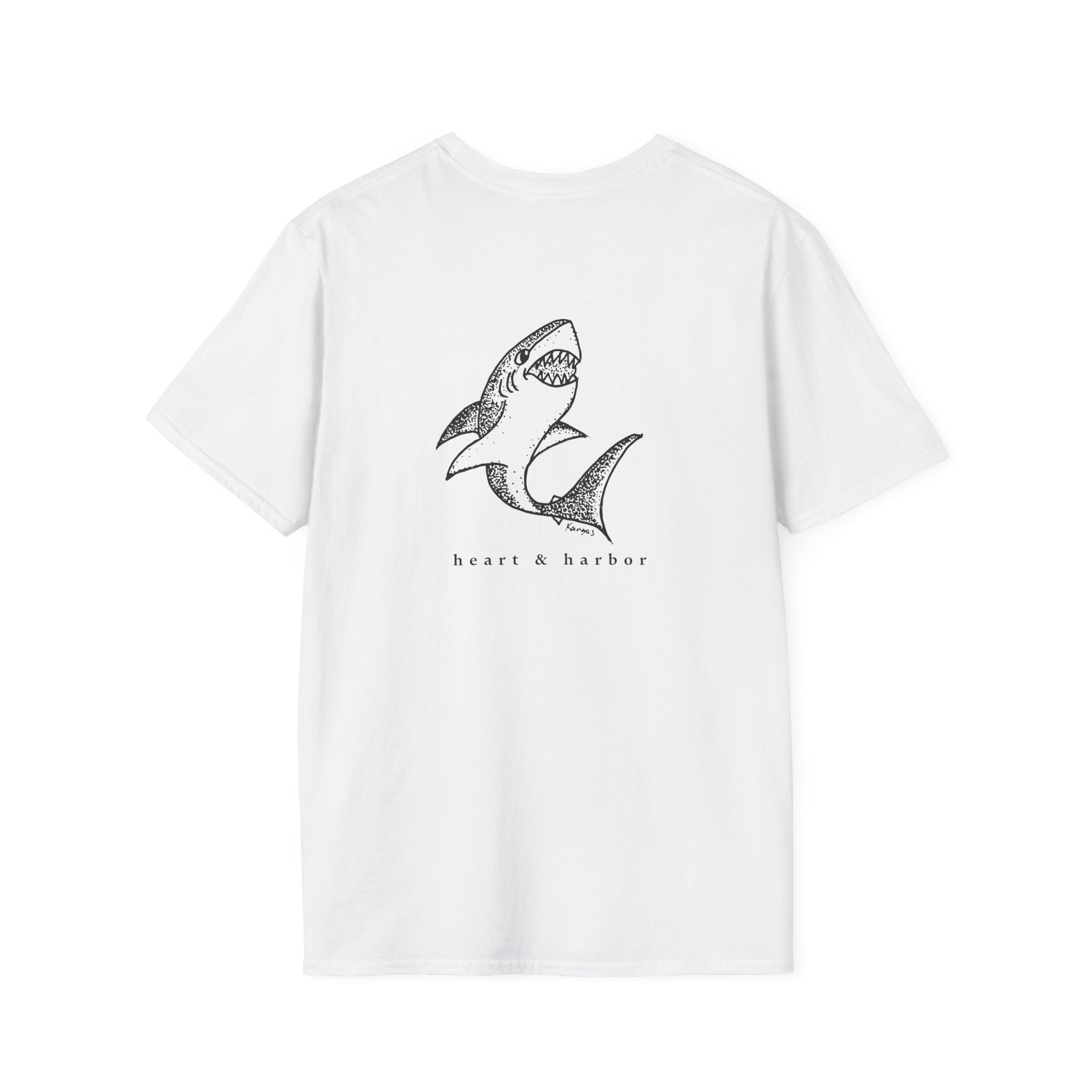 Shark - T-Shirt - Unisex (Back Design)