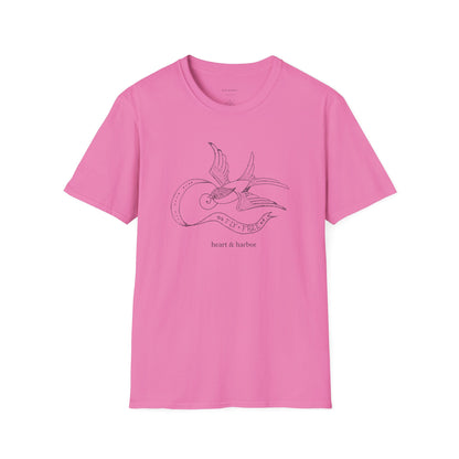 Traditional Tattoo Swallow Unisex T-Shirt