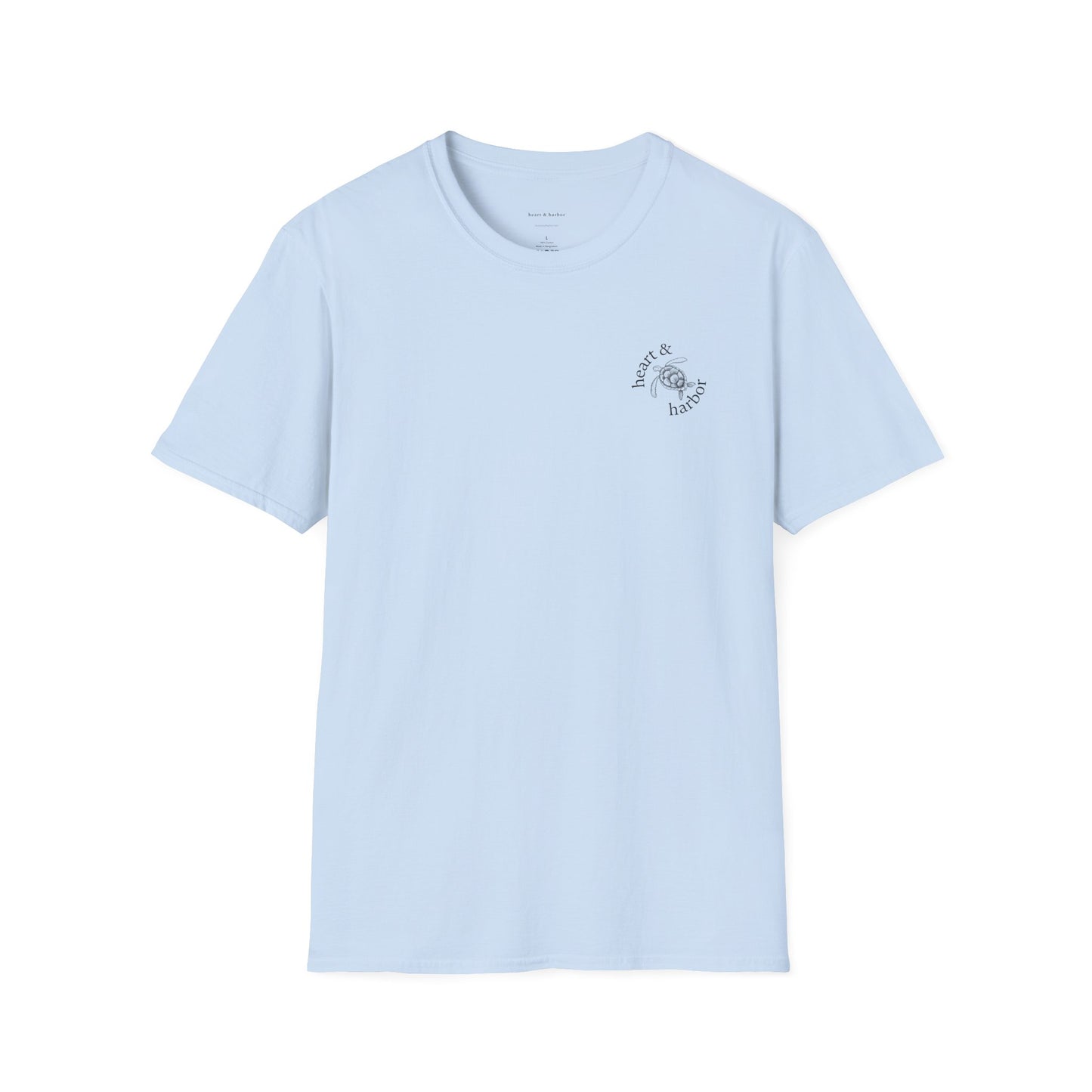Sea Turtle on the Back Unisex T-Shirt