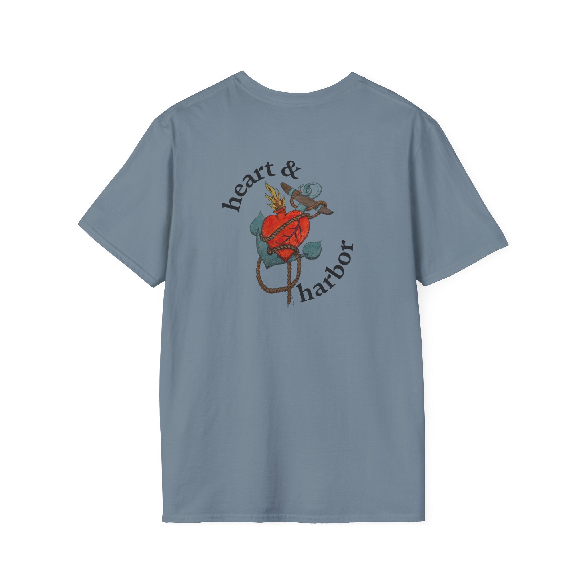 Heart & Harbor Mark – Tee - Front and Back Design