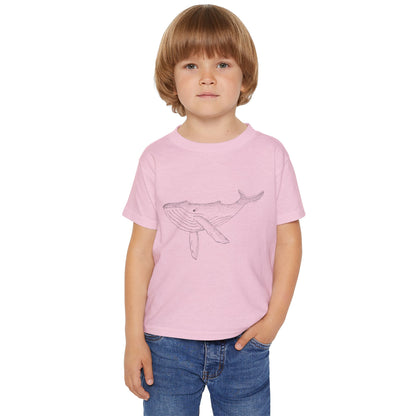 Cute Whale Toddler T-shirt