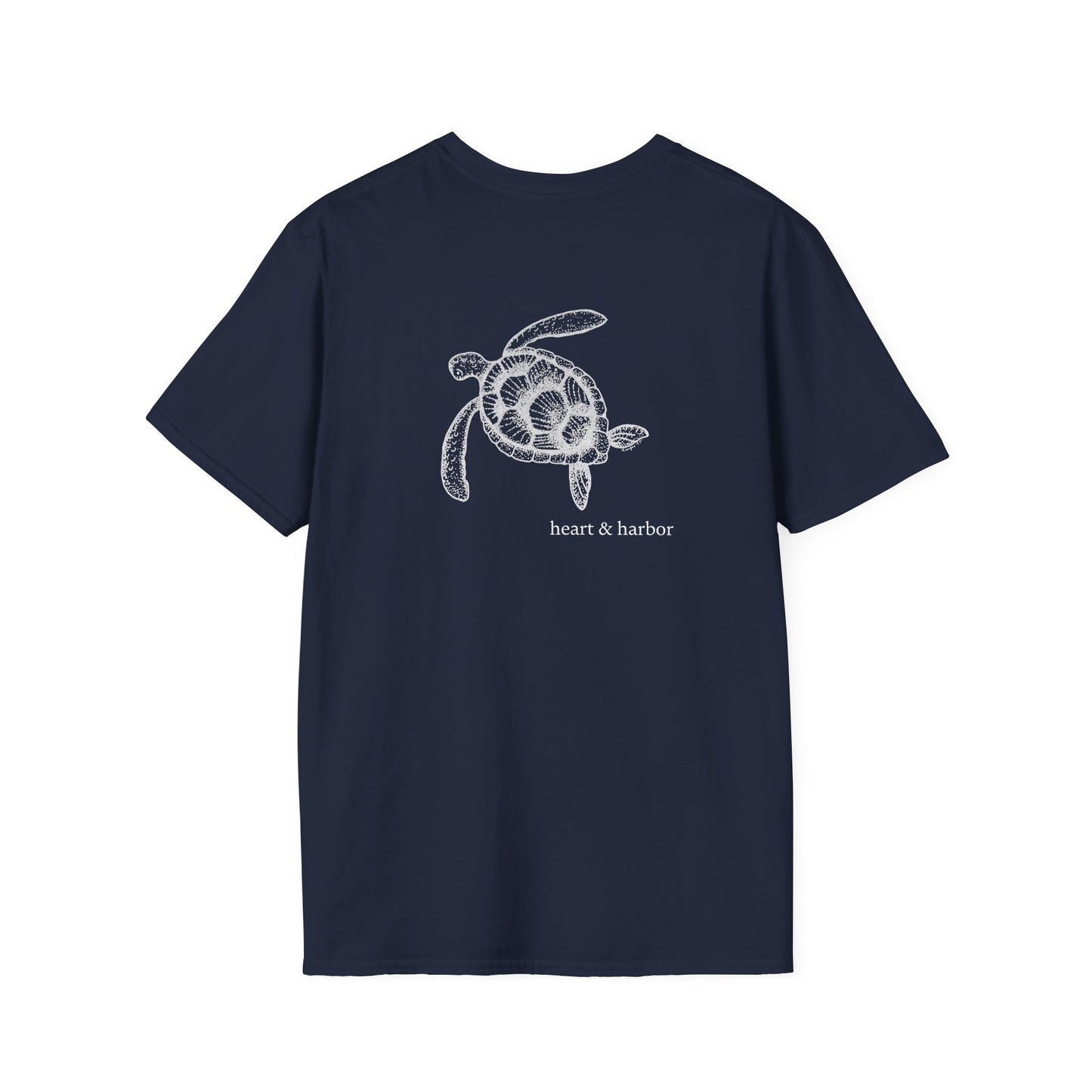 Sea Turtle on the Back Unisex T-Shirt