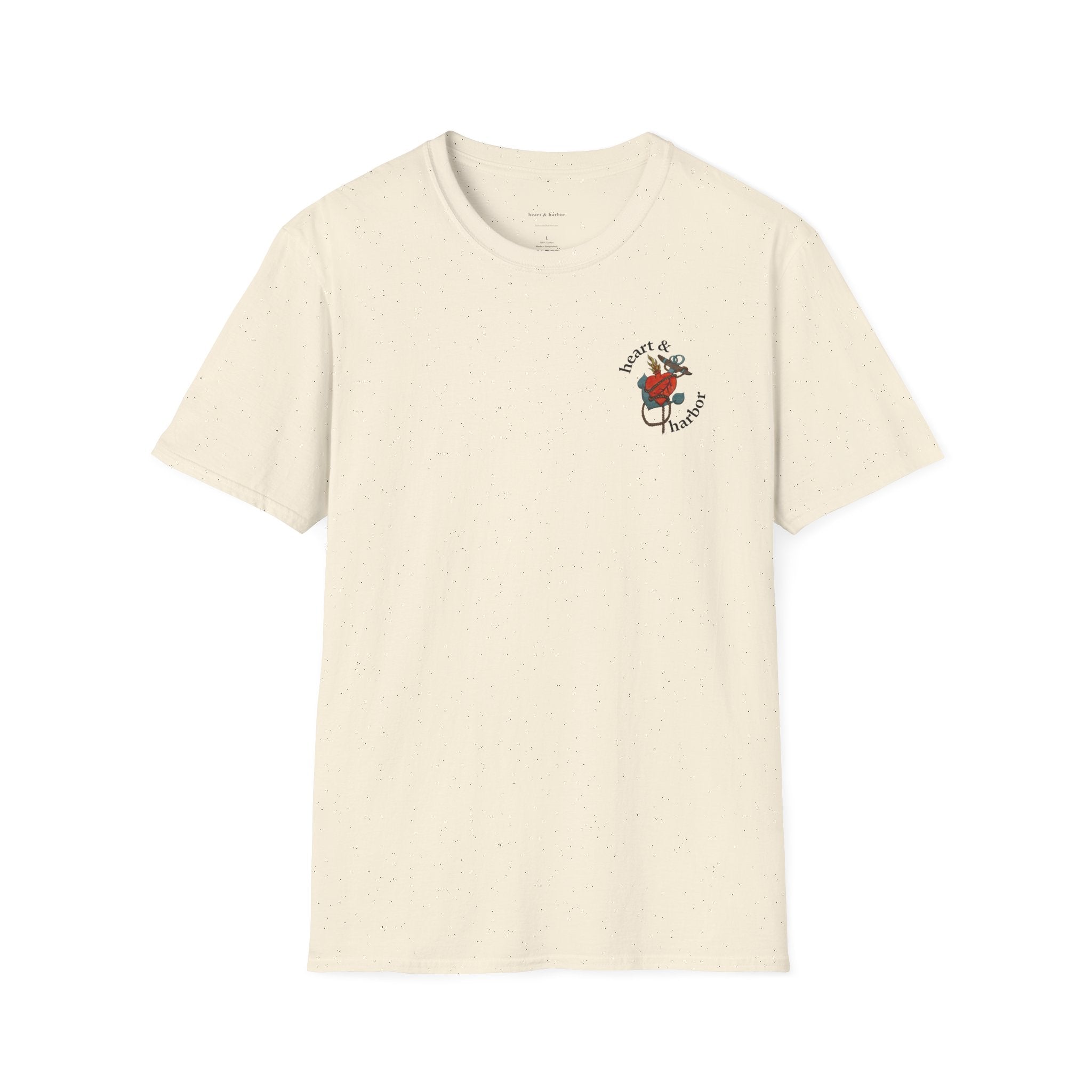 Heart & Harbor Mark – Tee - Front and Back Design