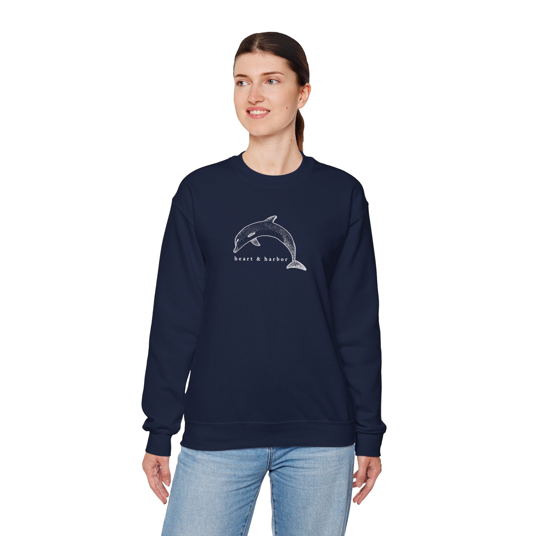 Dolphin - Crewneck Fleece