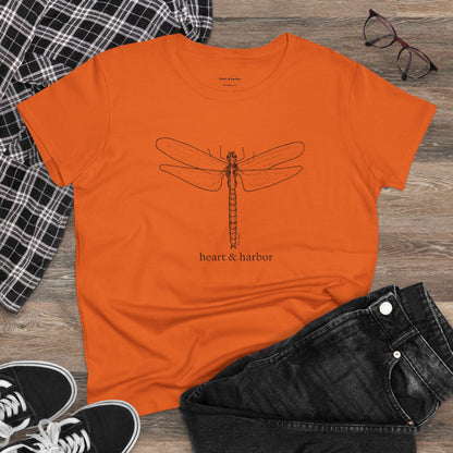 Dragonfly Unisex T-Shirt | Original Hand-Drawn Art | Heart & Harbor | multiple colors