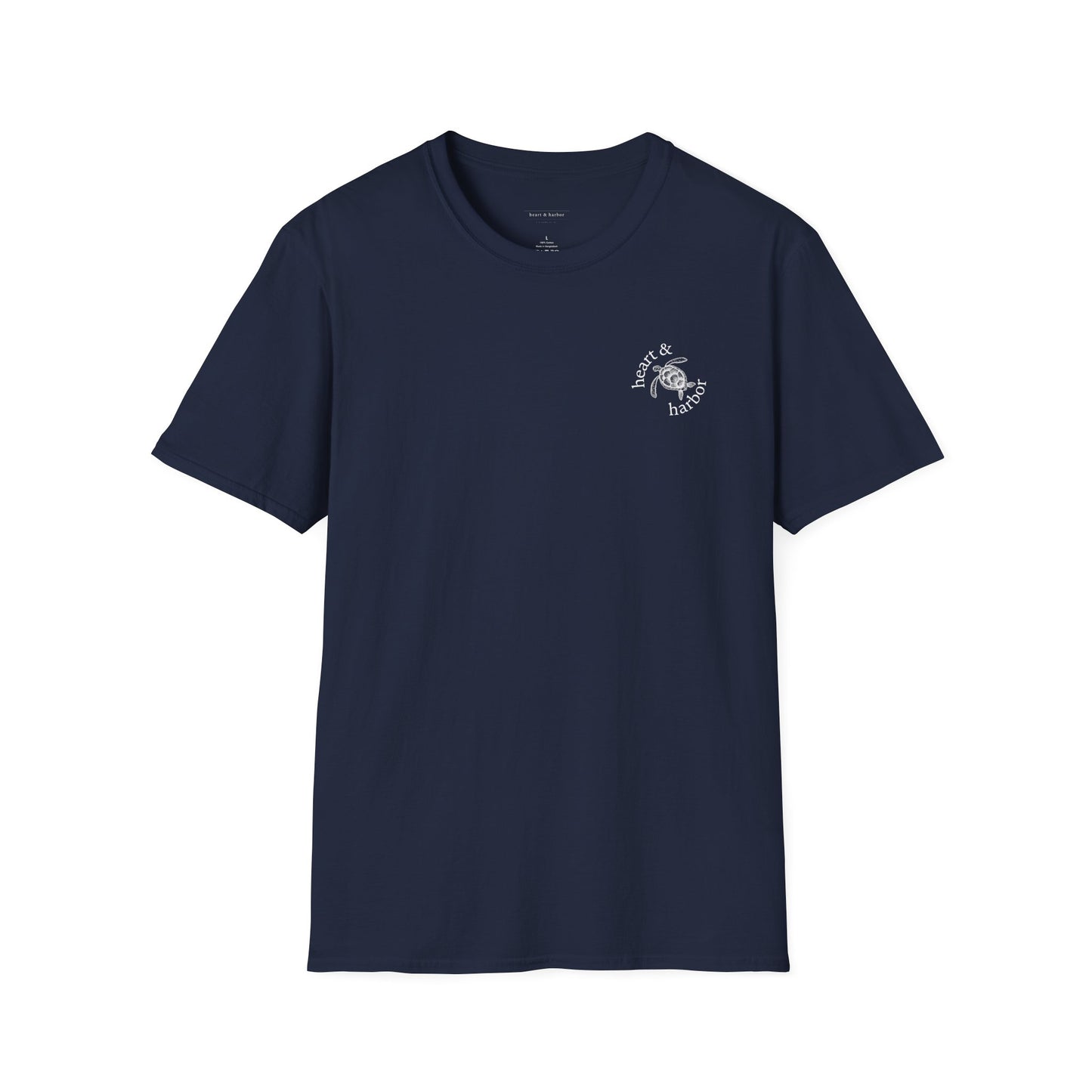 Sea Turtle on the Back Unisex T-Shirt