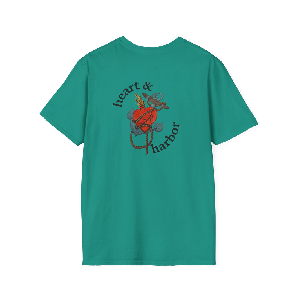 Heart & Harbor Mark – Tee - Front and Back Design
