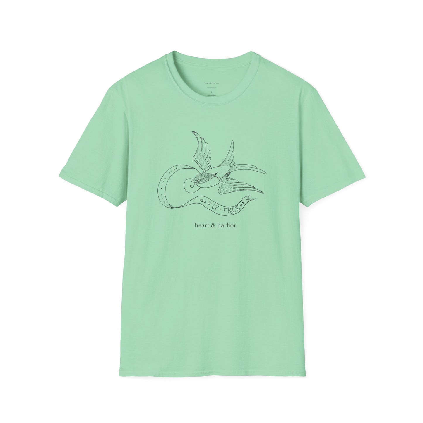 Traditional Tattoo Swallow Unisex T-Shirt