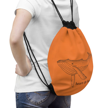 Whale Drawstring Bag