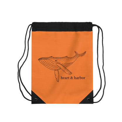 Whale Drawstring Bag
