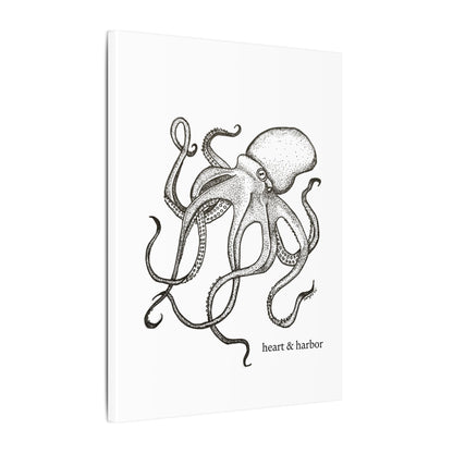 Canvas Wall Art Octopus Print