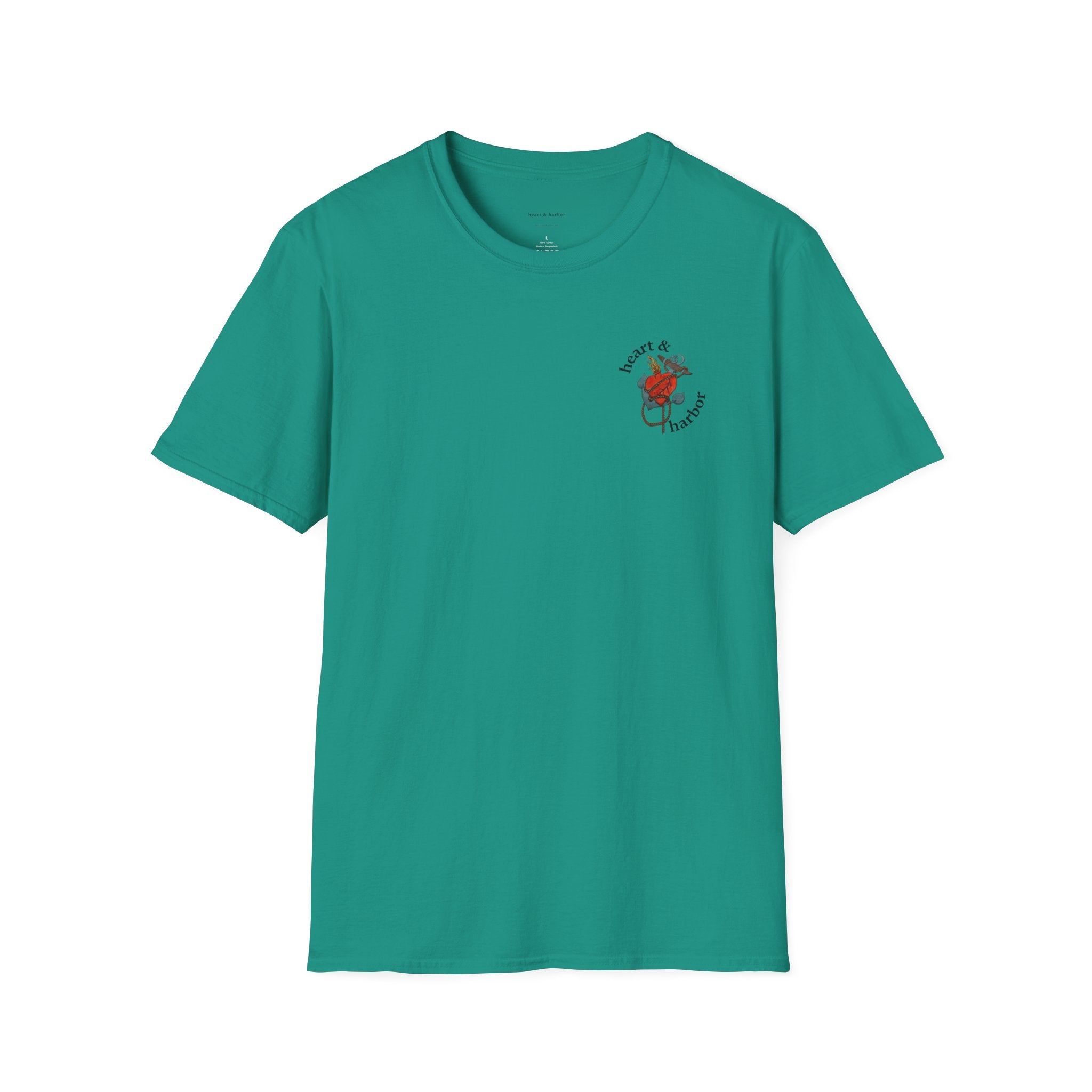 Heart & Harbor Mark – Tee - Front and Back Design