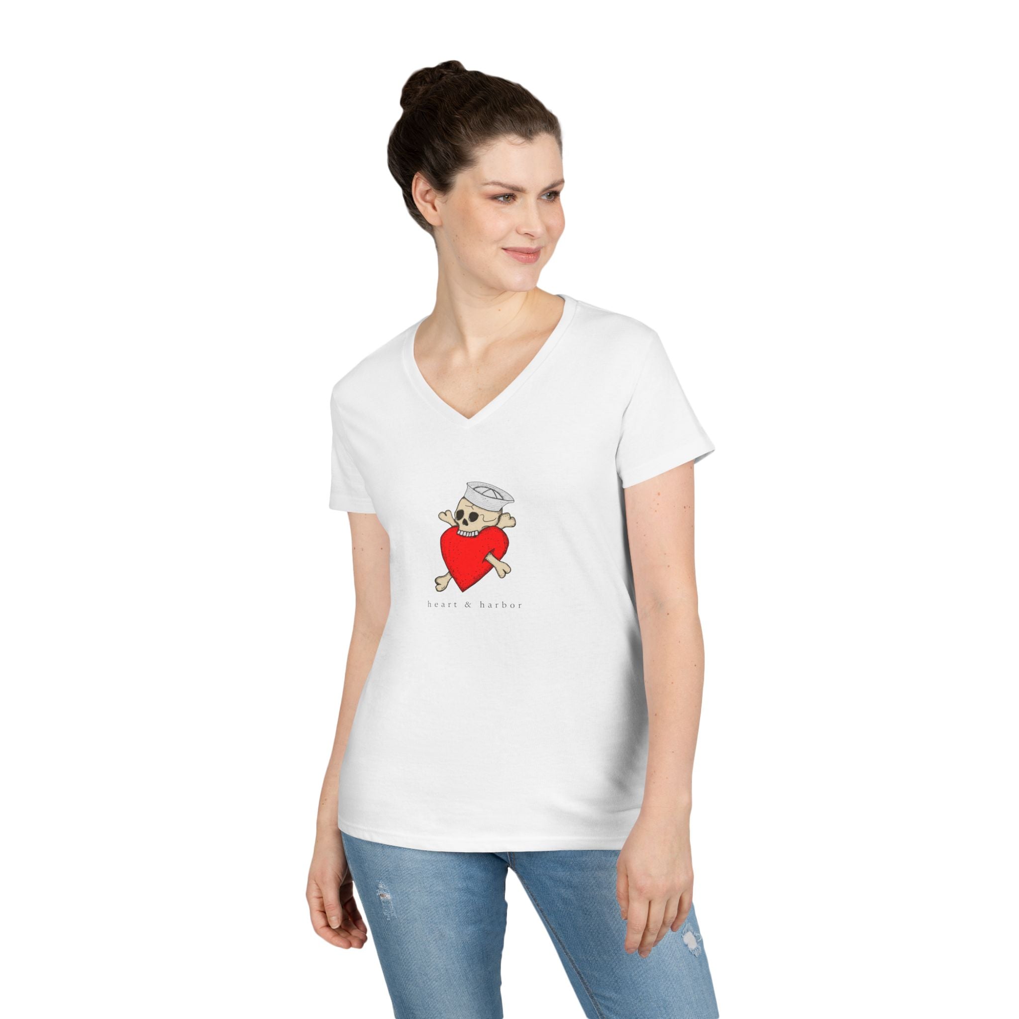 Eat Your Heart Out - Ladies V-Neck