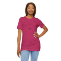 Berry unisex tee with original hand-drawn Chicken & Pig sailor tattoo artwork by Heart & Harbor