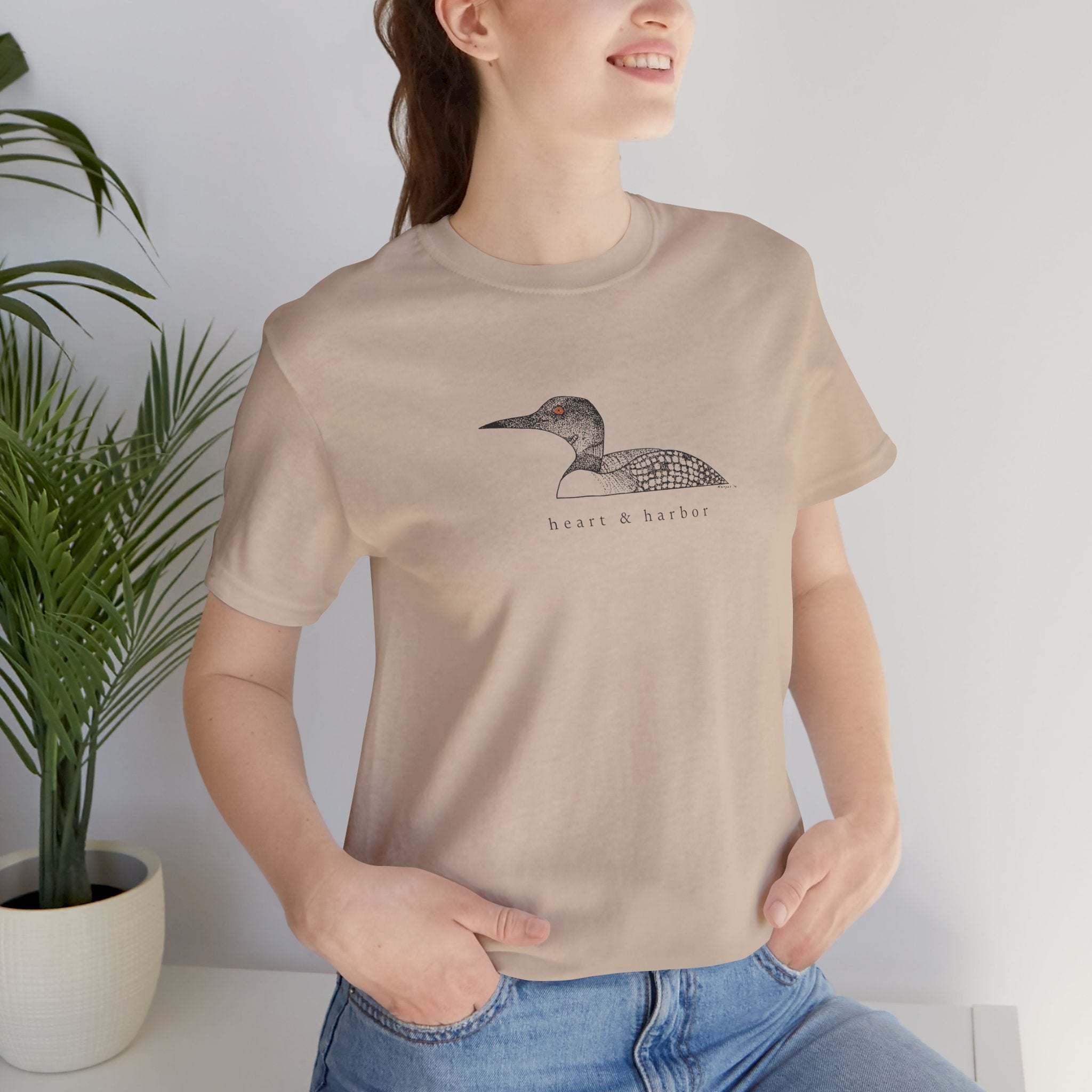 Loon shirt for cabin weekends, lake days, and nature lovers